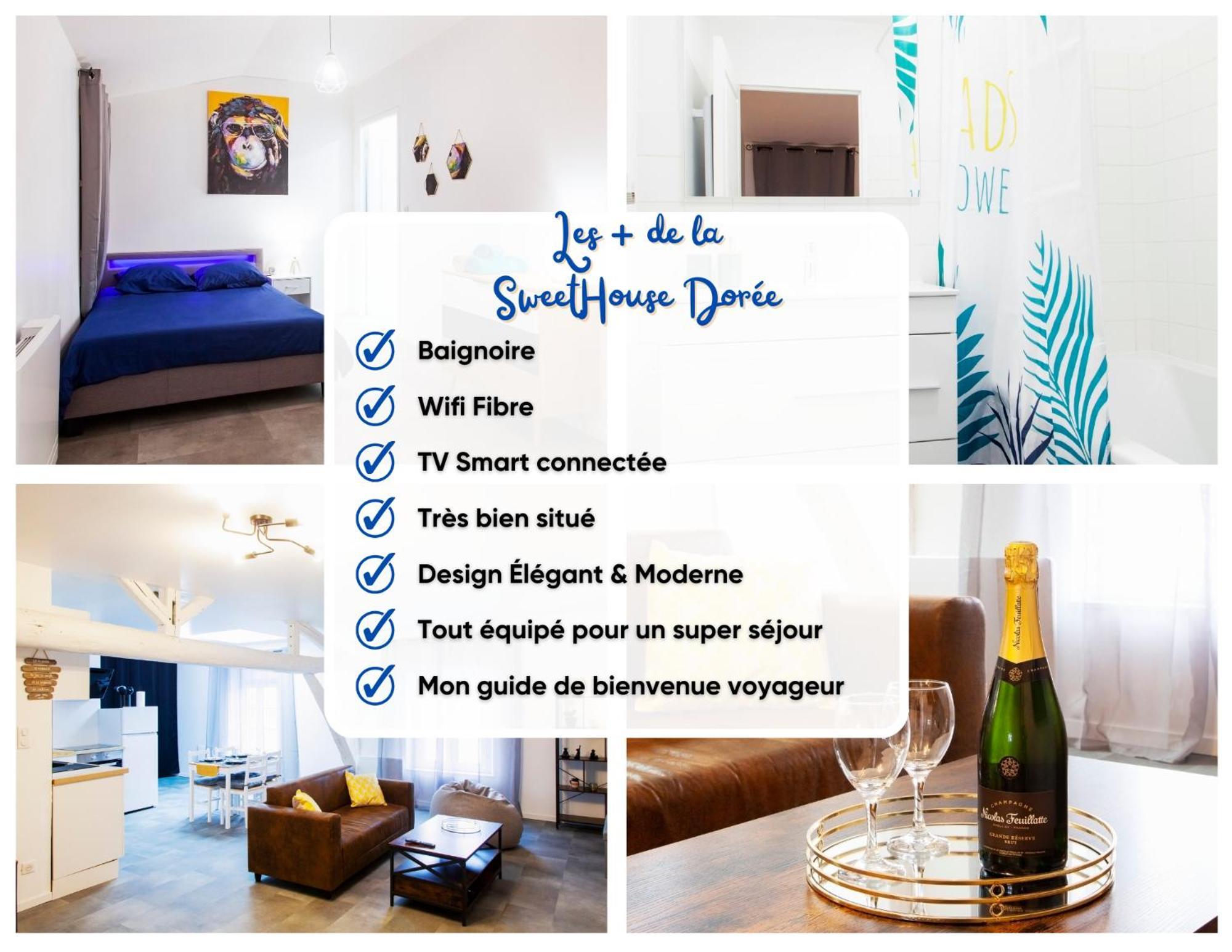 La Sweet House Doree Centre Ville Wifi Tout Confort Vitry-le-François Eksteriør bilde